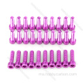 M3x25mm 7075 Aluminium Socket Cap Bolts untuk FPV